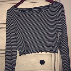 Brandy Melville long stripped top